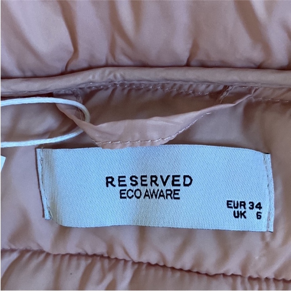 Reserved Women’s Winter Puff jacket pink new  size XS (UK6) - Picture 15 of 15